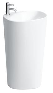 LAUFEN PALOMBA COLLECTION umývadlo na podlahu 52,5 cm, s otvorom na batériu, skrytý prepad