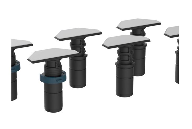 BETTE LEVEL nohy pre sprchové vaničky 1000 až 1200 mm B57-0421 Obrázek - Hlavní obrázek