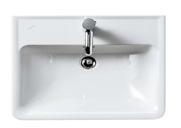 LAUFEN PRO A umývadlo 55 cm, s otvorom pre batériu a prepadom H8189510001041 Obrázek - fotka