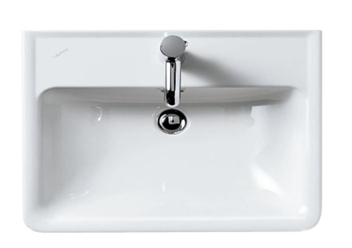 LAUFEN PRO A umývadlo 55 cm, s otvorom pre batériu a prepadom H8189510001041 Obrázek - fotka