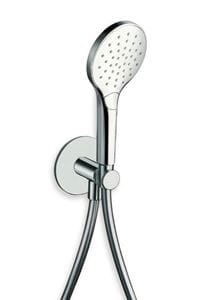 CRISTINA sprchová súprava 3-dielna, ručná sprcha pr. 110 mm, hadica, držiak, chrome