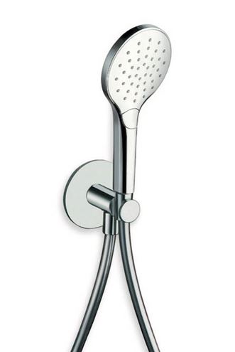 CRISTINA sprchová súprava 3-dielna, ručná sprcha pr. 110 mm, hadica, držiak, chrome CRIPD66451 Obrázek - Hlavní obrázek