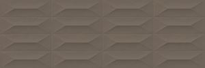 MARAZZI COLORPLAY obklad 30x90 cm, mat reliéf 3D, taupe
