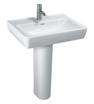LAUFEN PRO A umývadlo 60 cm, s otvorom pre batériu a prepadom H8189520001041 Obrázek - fotka