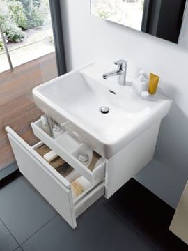 LAUFEN PRO A umývadlo 60 cm, s otvorom pre batériu a prepadom H8189520001041 Obrázek - fotka