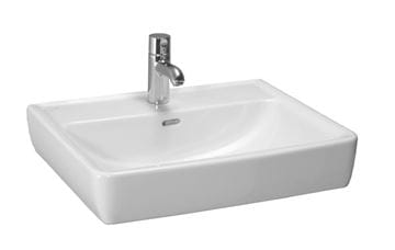 LAUFEN PRE A umývadlo 60 cm, s otvorom pre batériu a prepadom