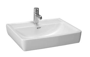 LAUFEN PRE A umývadlo 60 cm, s otvorom pre batériu a prepadom
