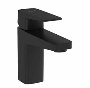 VITRA ROOT SQUARE umývadlová stojanková batéria, matná čierna