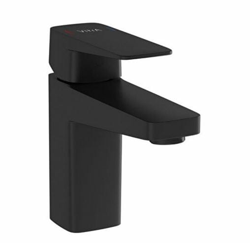 VITRA ROOT SQUARE umývadlová stojanková batéria, matná čierna A4273236EXP Obrázek - Hlavní obrázek