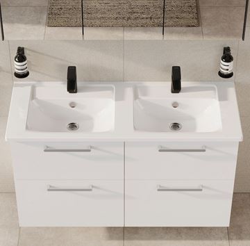 VITRA ROOT SQUARE umývadlová stojanková batéria, matná čierna A4273236EXP Obrázek - fotka