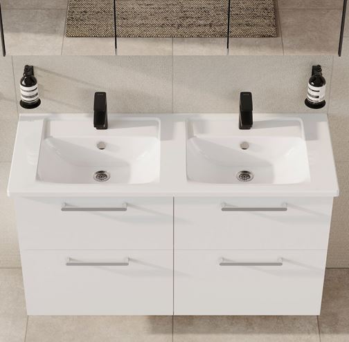 VITRA ROOT SQUARE umývadlová stojanková batéria, matná čierna A4273236EXP Obrázek - fotka