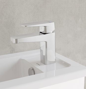 VITRA ROOT SQUARE umývadlová stojanková batéria, chróm A42732EXP Obrázek - fotka
