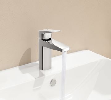 VITRA ROOT SQUARE umývadlová stojanková batéria, s odtokovou súpravou, chróm A42734EXP Obrázek - fotka