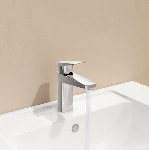 VITRA ROOT SQUARE umývadlová stojanková batéria, BluEco, chróm A42731ENG Obrázek - fotka