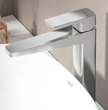 VITRA ROOT SQUARE umývadlová stojanková batéria, chróm A42733EXP Obrázek - fotka