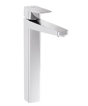 VITRA ROOT SQUARE umývadlová stojanková batéria, BluEco, chróm