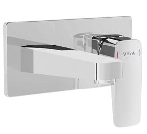 VITRA ROOT SQUARE umývadlová podomietková batéria, chróm