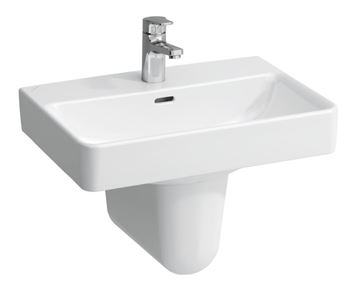 LAUFEN PRO S umývadlo 60 cm, s otvorom pre batériu a prepadom H8189590001041 Obrázek - fotka