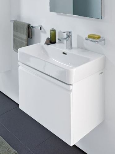 LAUFEN PRO S umývadlo 60 cm, s otvorom pre batériu a prepadom, LCC H8189594001041 Obrázek - fotka