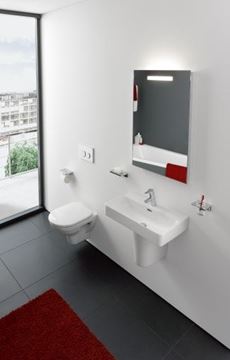 LAUFEN PRO S umývadlo 60 cm, s otvorom pre batériu a prepadom, LCC H8189594001041 Obrázek - fotka