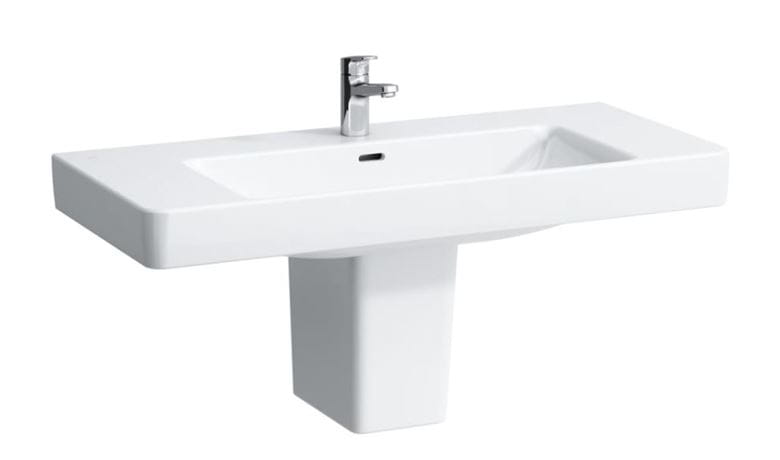 LAUFEN PRO S umývadlo 105 cm, s otvorom pre batériu a prepadom, LCC H8139664001041 Obrázek - fotka