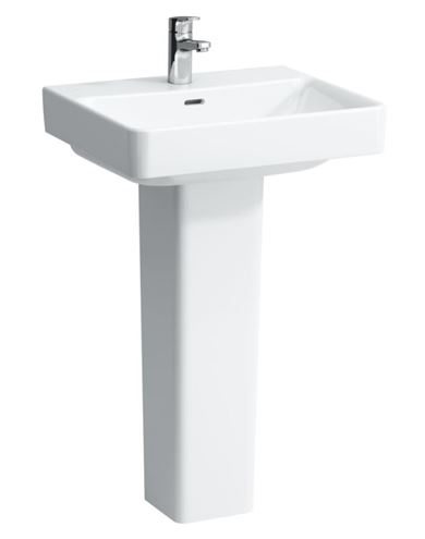 LAUFEN PRO S umývadlo 55 cm, s otvorom pre batériu a prepadom H8109620001041 Obrázek - fotka