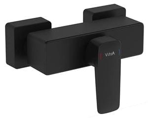 VITRA ROOT SQUARE sprchová nástenná batéria, matná čierna