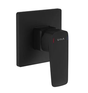VITRA ROOT SQUARE sprchová podomietková batéria, matná čierna