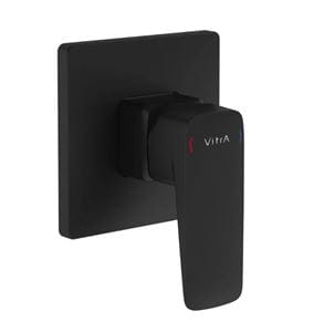 VITRA ROOT SQUARE sprchová podomietková batéria, matná čierna