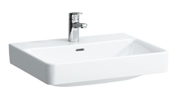 LAUFEN PRO S umývadlo 60 cm, s otvorom pre batériu a prepadom, LCC