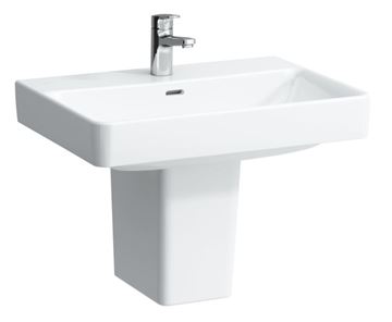 LAUFEN PRO S umývadlo 60 cm, s otvorom pre batériu a prepadom, LCC H8109634001041 Obrázek - fotka