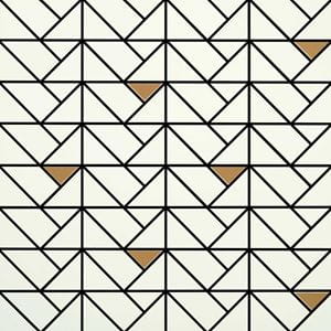 MARAZZI ECLETTICA mozaika 40x40cm, white bronze