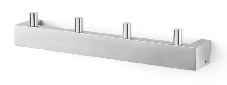 ZACK LINEA držiak uterákov so štyrmi háčikmi 265 mm, nerez oceľ 40389 Obrázek - Hlavní obrázek