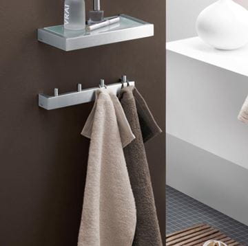 ZACK LINEA držiak uterákov so štyrmi háčikmi 265 mm, nerez oceľ 40389 Obrázek - fotka