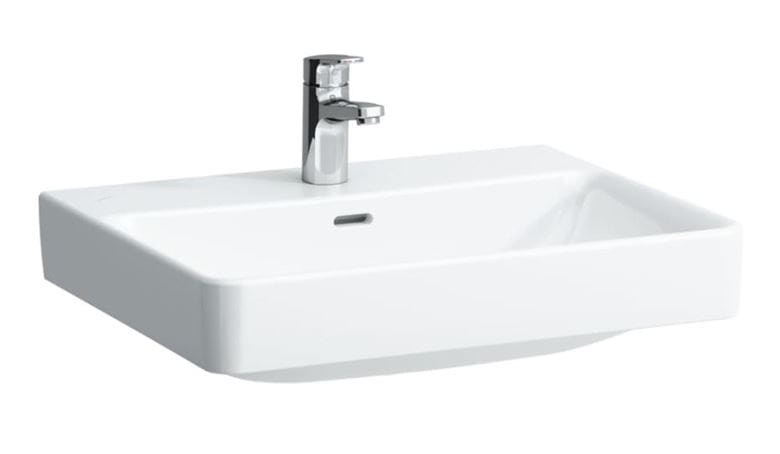 LAUFEN PRO S umývadlo 65 cm, s otvorom pre batériu a prepadom H8109640001041 Obrázek - Hlavní obrázek