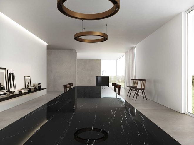 MARAZZI GRANDE MARBLE LOOK dlažba 120x278cm, veľkoformátová, lesk, elegant black M71P Obrázek - fotka