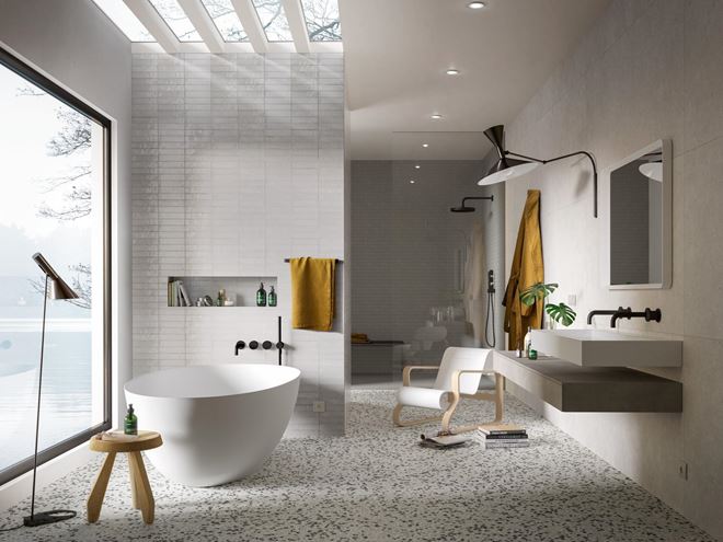 MARAZZI LUME dlažba 6x24cm, lesk, white M6RN Obrázek - fotka