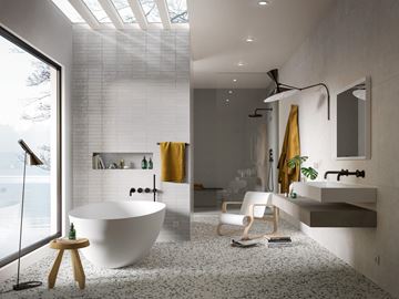 MARAZZI LUME dlažba 6x24cm, lesk, white M6RN Obrázek - fotka