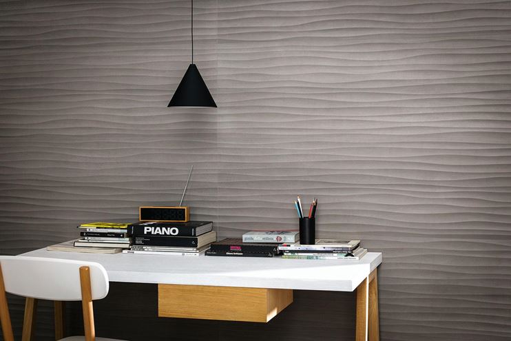 MARAZZI MATERIKA obklad 40x120cm, wave, veľkoformátový, antracite MMFY Obrázek - fotka