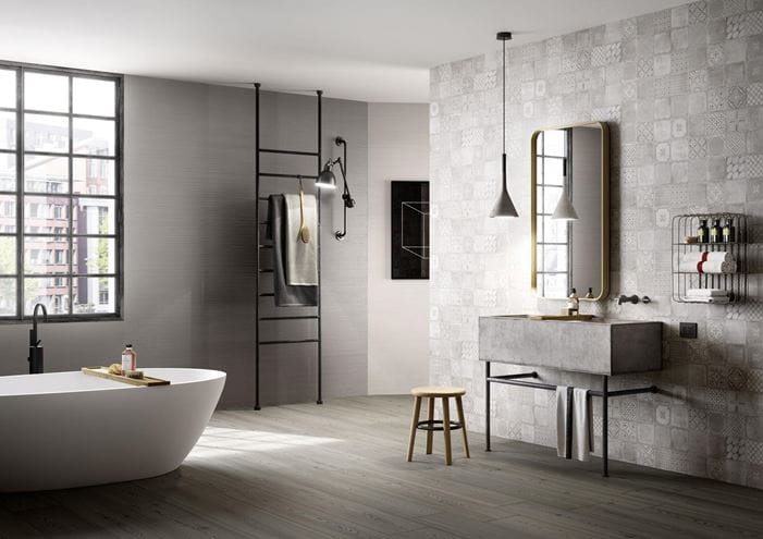 MARAZZI MATERIKA obklad 40x120 cm, mat reliéf 3D, antracite MMN9 Obrázek - fotka