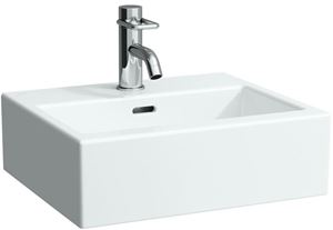 LAUFEN LIVING CITY umývadielko 45 cm, s otvorom pre batériu a prepadom