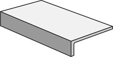 MARAZZI MYSTONE CEPPO DI GRÉ schodovka 15x80x4 cm, lesk, grey