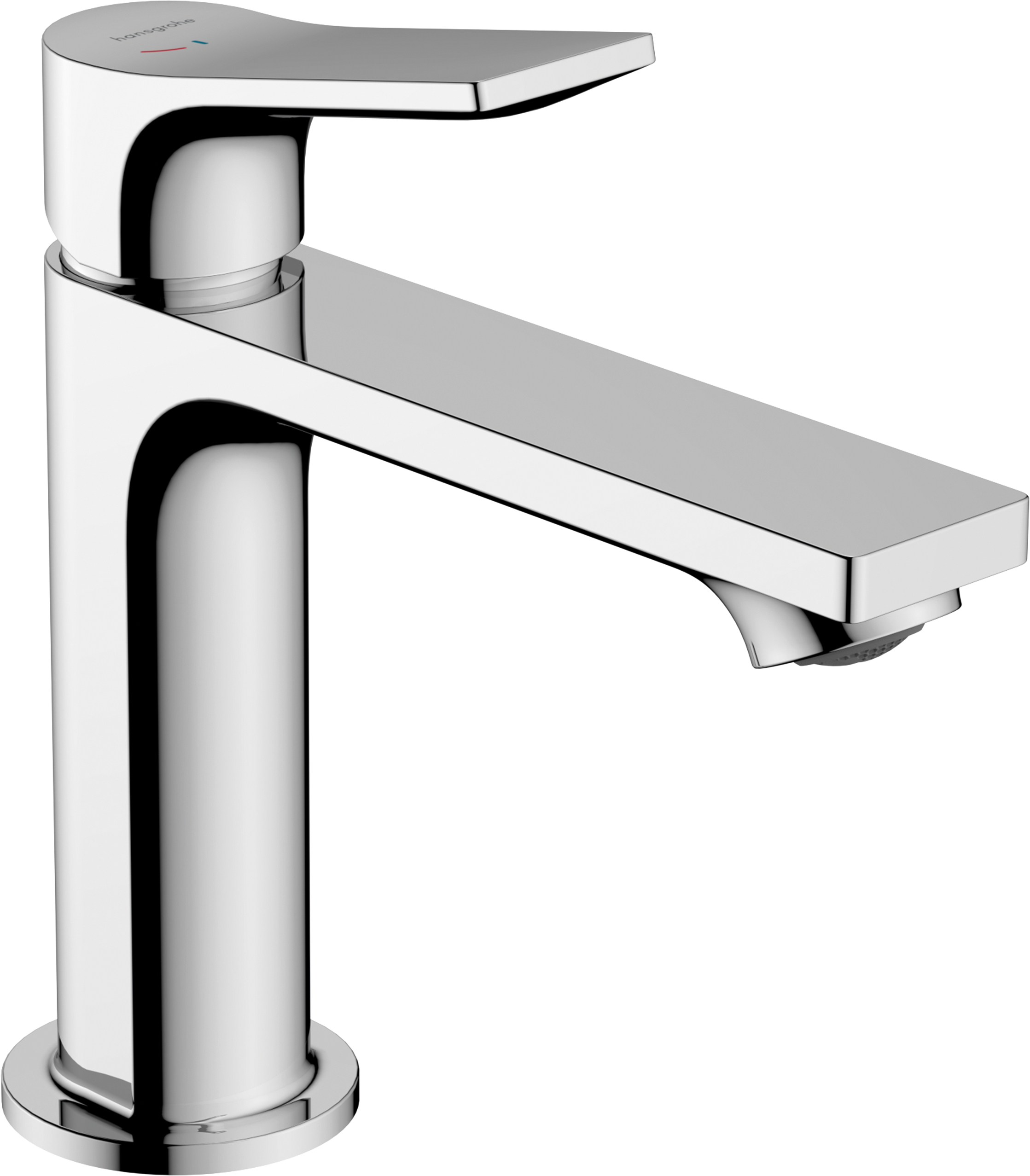 HANSGROHE ZEBRIS E umývadlová stojanková batéria, s odtokovou súpravou, CoolStart, EcoSmart, chróm