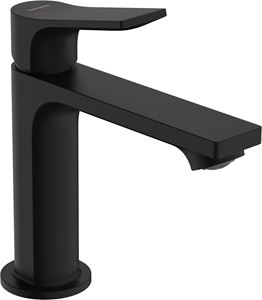 HANSGROHE ZEBRIS E umývadlová stojanková batéria, s odtokovou súpravou, CoolStart, EcoSmart, matná čierna
