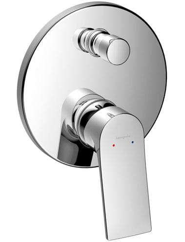 HANSGROHE ZEBRIS E vaňová podomietková batéria, s prepínačom, chróm 72465000 Obrázek - Hlavní obrázek
