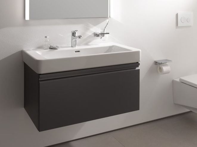LAUFEN PRO S umývadlo 85 cm, s otvorom pre batériu a prepadom H8139650001041 Obrázek - fotka