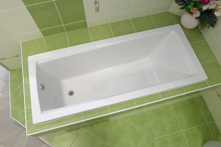 TEIKO TREND 170/80 vaňa 170x80 cm, s nožičkami, akrylát V113170N04T04001 Obrázek - fotka
