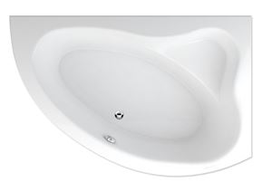 TEIKO CEJLON P rohová vaňa 150x100 cm, s nožičkami, akrylát