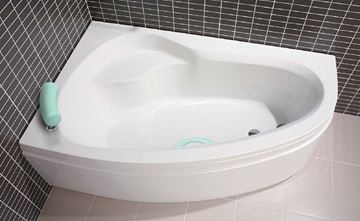 TEIKO DORADO 175 L rohová vaňa 175x100 cm, s nožičkami, akrylát V110175L04T02001 Obrázek - fotka
