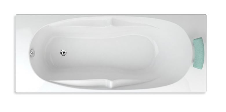 TEIKO IBIZA vaňa 170x70 cm, s nožičkami, akrylát V112170N04T01001 Obrázek - Hlavní obrázek